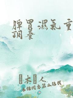 脾胃湿气重如何调养