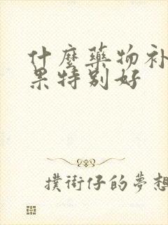 什么药物补肾效果特别好