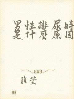 男性排尿时疼痛是什么原因