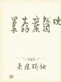 男生突然硬不起来的原因