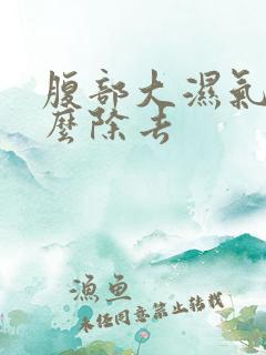 腹部大湿气重怎么除去