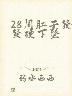 28周肚子发紧发硬下坠