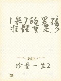 1米7的男孩标准体重是多少