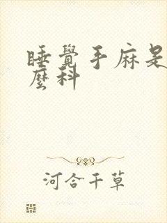 睡觉手麻是看什么科