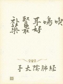 补肾耳鸣吃什么药最好