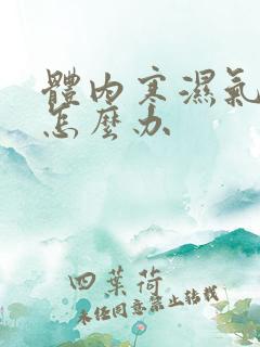 体内寒湿气很重怎么办