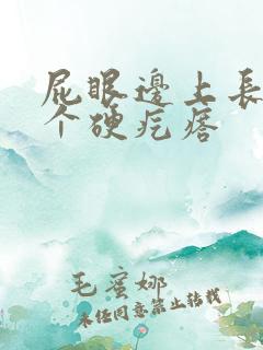 屁眼边上长了一个硬疙瘩