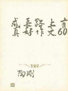 成长路上有什么真好作文600字初中作文