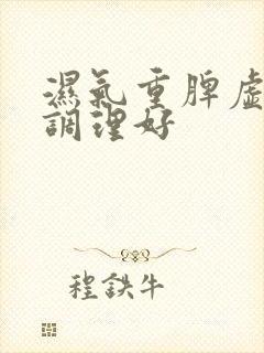 湿气重脾虚如何调理好