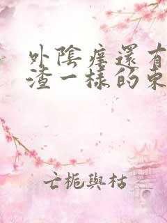 外阴痒还有豆腐渣一样的东西怎么办