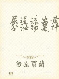 尿道流出黄脓状分泌物是什么