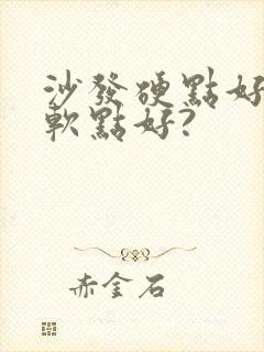 沙发硬点好还是软点好?