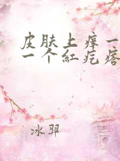 皮肤上痒一抓就一个红疙瘩怎么回事