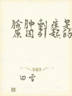 脸肿刺痒是什么原因引起的