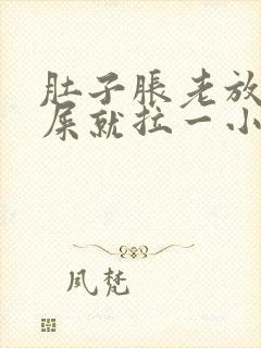 肚子胀老放屁拉屎就拉一小条