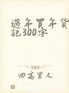 过年买年货的日记300字