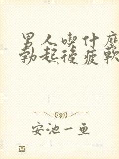 男人吃什么能治勃起后疲软