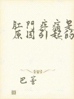 肛门疼痛是什么原因引起的里面