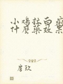 小鸡拉白痢疾用什么药效果好