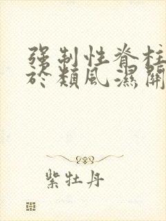 强制性脊柱炎属于类风湿关节炎