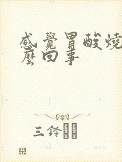 感觉胃酸烧心怎么回事