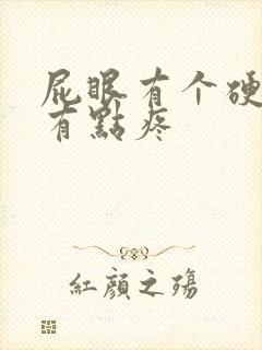 屁眼有个硬疙瘩有点疼