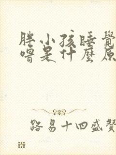 胖小孩睡觉打呼噜是什么原因引起的