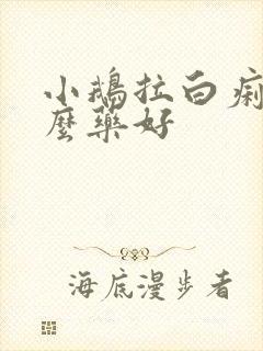 小鹅拉白痢吃什么药好