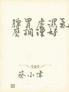 脾胃虚湿气重怎么调理好