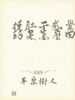 摸肚子感觉硬硬的是怎么回事