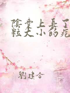 阴囊上长了个豆粒大小的疙瘩