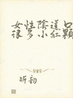 女性阴道口起了很多小红颗粒