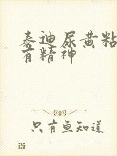 泰迪尿黄粘稠没有精神