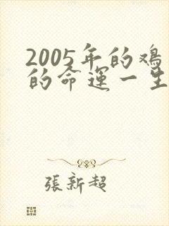 2005年的鸡的命运一生如何