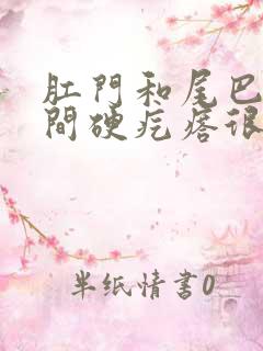 肛门和尾巴骨中间硬疙瘩很疼