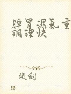 脾胃湿气重怎么调理快