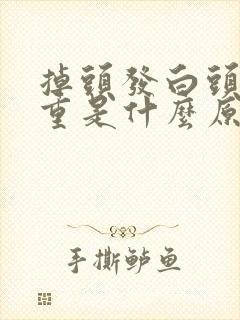 掉头发白头发严重是什么原因女性