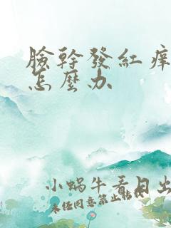 脸干发红痒脱皮怎么办