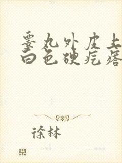 睾丸外皮上有个白色硬疙瘩