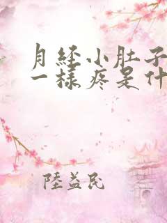 月经小肚子抽筋一样疼是什么原因