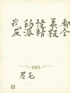 我的徒弟都是大反派精校全本