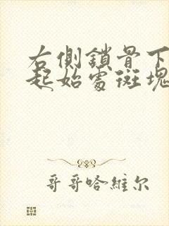 右侧锁骨下动脉起始处斑块形成