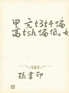 甲亢t3t4偏高tsh偏低如何治疗