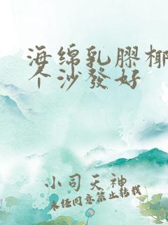 海绵乳胶椰棕哪个沙发好