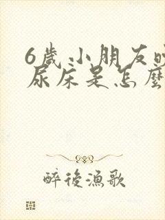 6岁小朋友晚上尿床是怎么回事