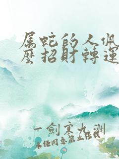 属蛇的人佩戴什么招财转运