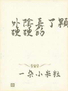 外阴长了颗痘痘硬硬的