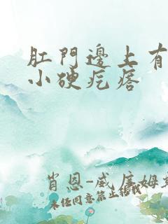 肛门边上有一个小硬疙瘩