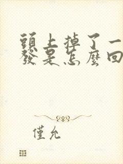 头上掉了一片头发是怎么回事