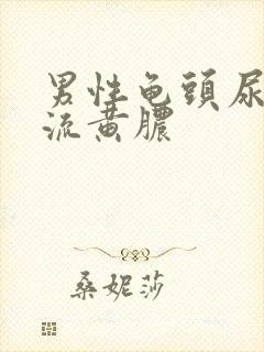 男性龟头尿道口流黄脓